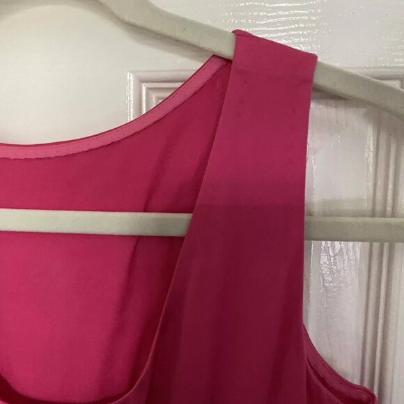 Kate Spade New York Pink White Mandy Dress Size 6 Fit Flare Sleeveless - Picture 5 of 8